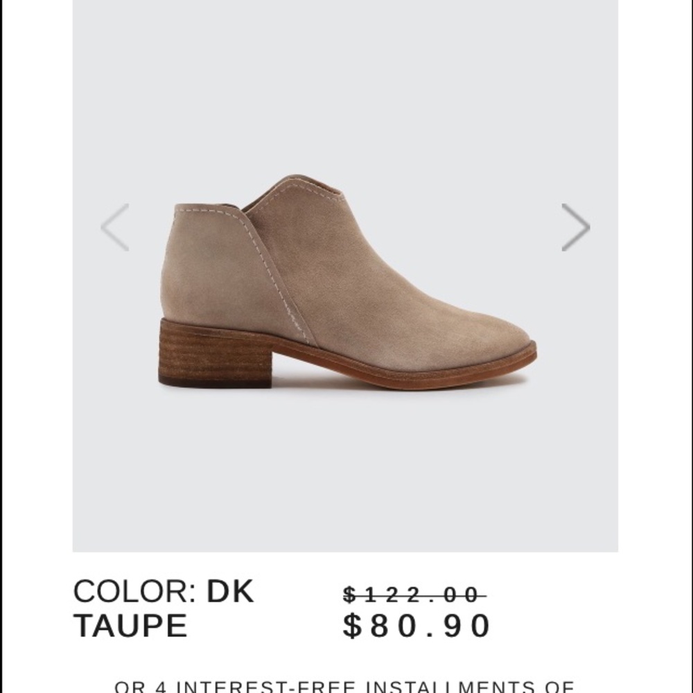 Dolce vita booties 7.5
